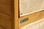 Nagerstall Appartement Pro 118x61x130cm, Kunststoffdach